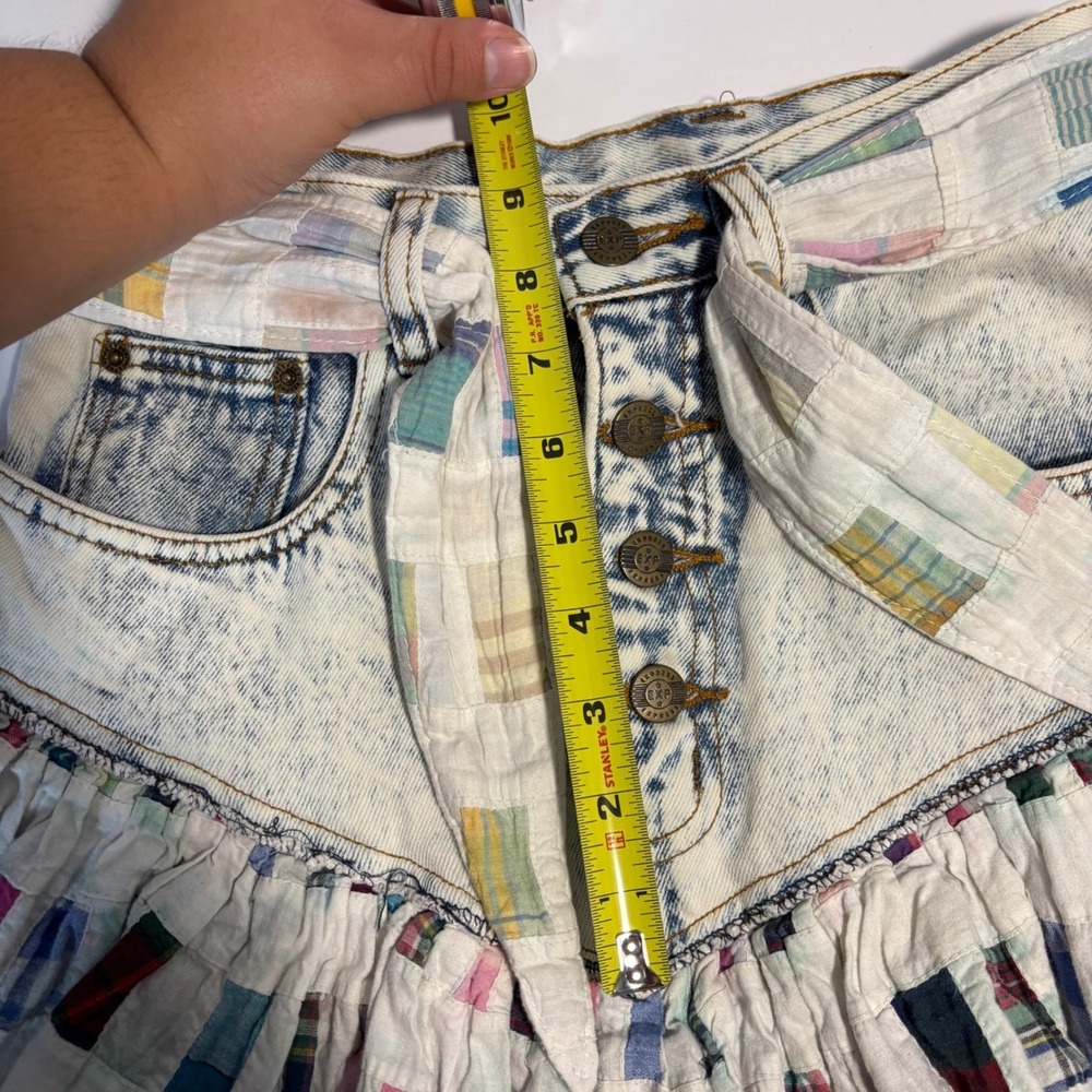 Express Multicolor Patchwork Mini Skirt - image 5